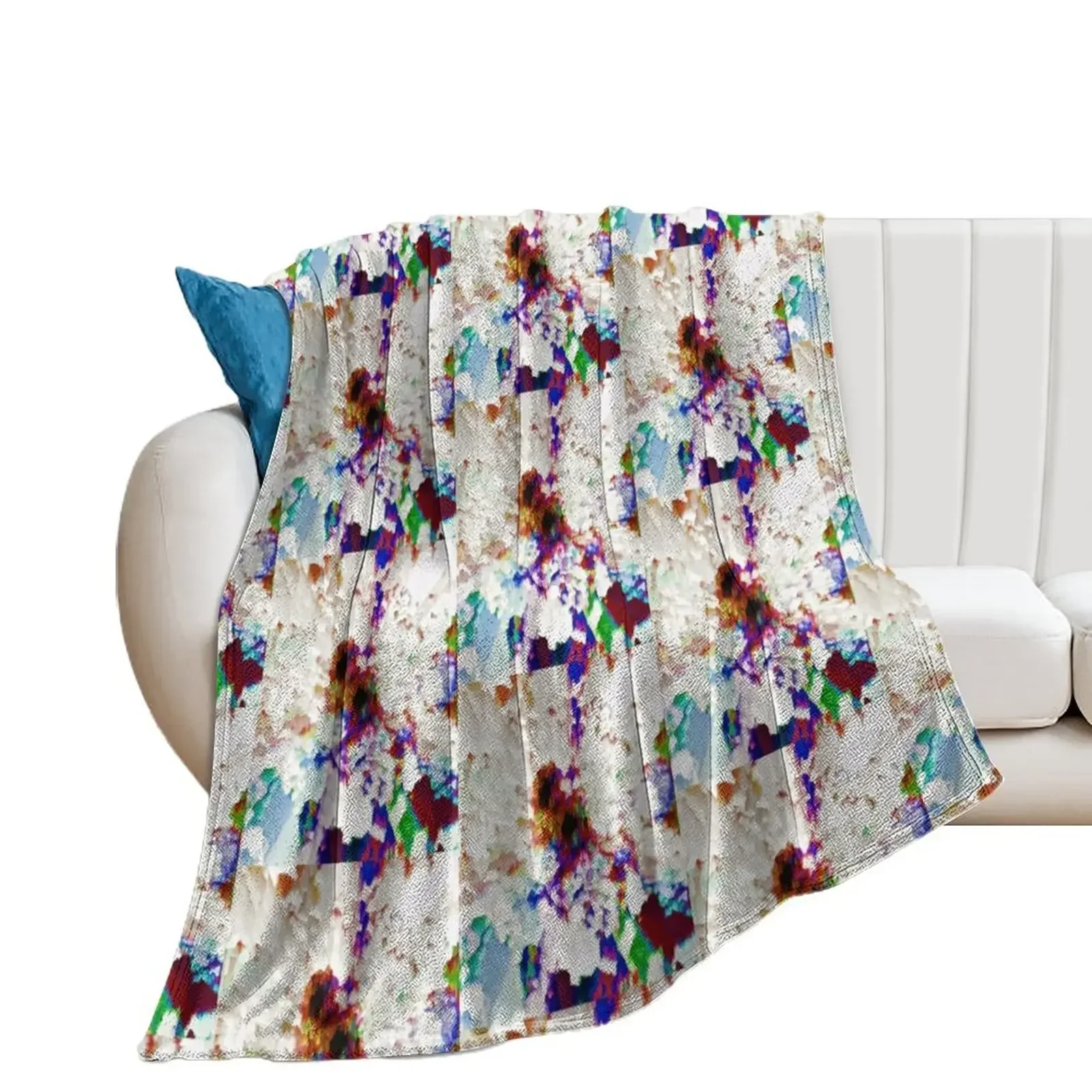Абстрактное безумие: Zow Плед Пушистые гигантские одеяла для дивана