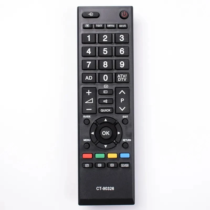 

GAXEVER CT-90326 Replaced Remote Control for Toshiba LCD LED TV CT-90380 CT-90386 CT-90325 CT-90351 CT-90329 CT-90436