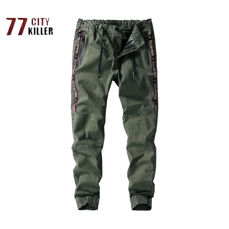 

Брюки-карго мужские тактические, спортивные штаны для бега на открытом воздухе, с эластичным поясом, повседневные Комбинезоны в полоску с н...