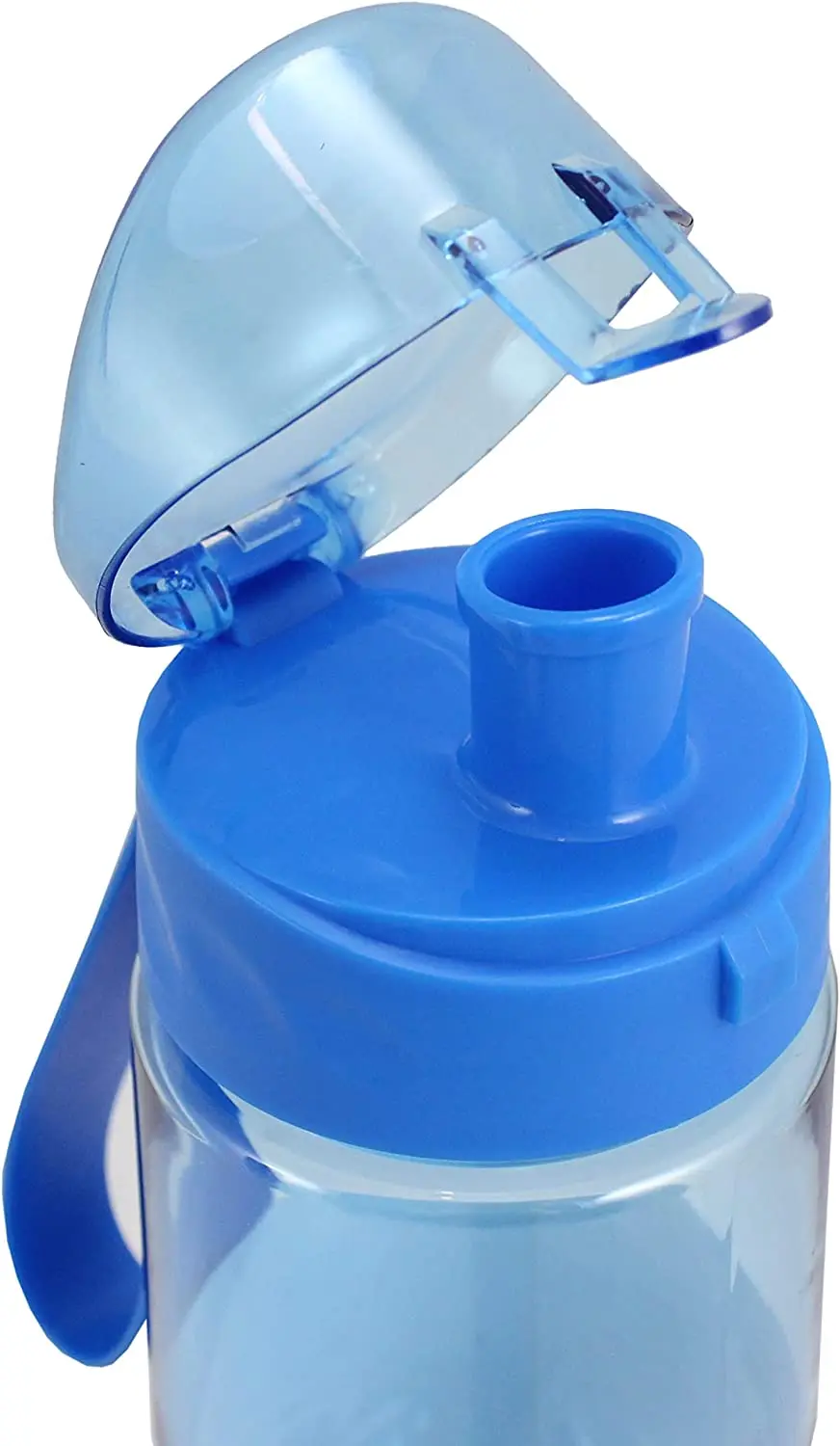 

Garrafa de Água 1200ml Squeeze Academia Caminhada Com Alça Cor Cinza