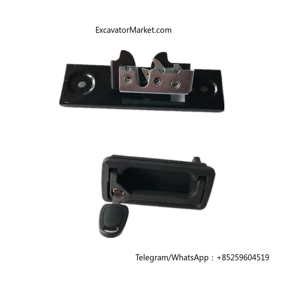 Запасные части для экскаватора замок капота Doosan Daewoo Dx55/60/75 Dx80 задней крышки капот