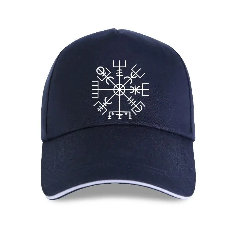 

2022 Fashion Vegvisir Viking Compass Symbol Men Viking Old Norse Scandinavia Metal Summer Design Cotton