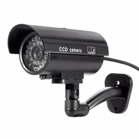 security tl 2600 waterproof outdoor indoor fake camera security dummy cctv surveillance camera night cam led light color