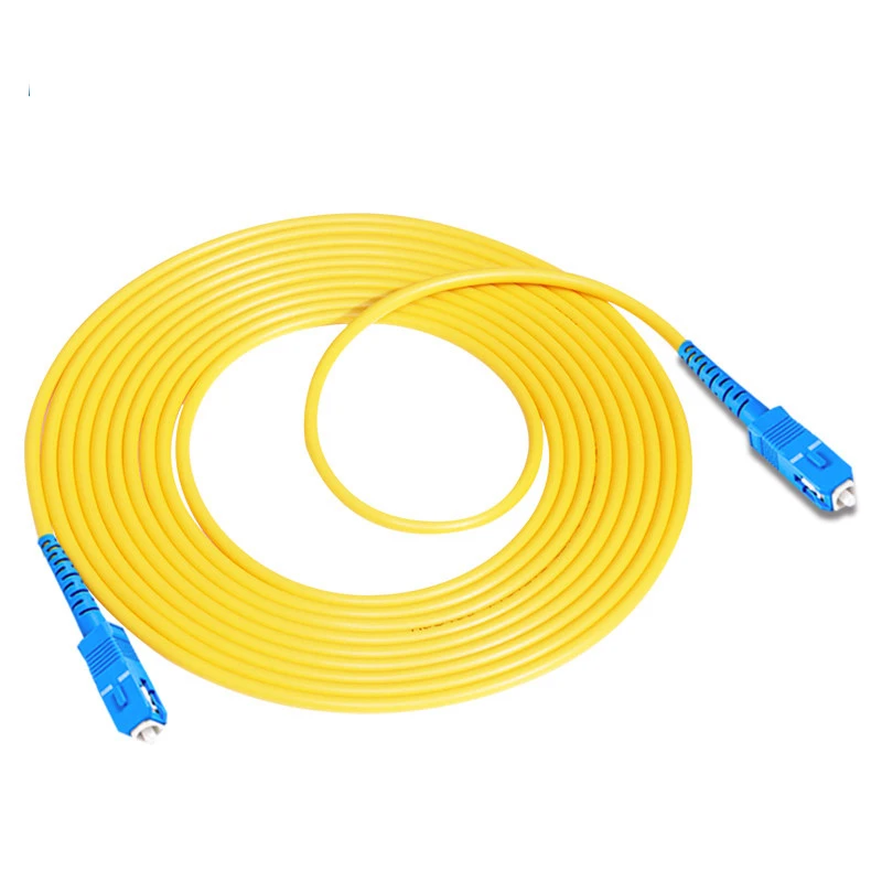 SC UPC to UPC  Single mode Fiber Optic Patch Cable SM 2.0mm 3.0mm 9/125um FTTH Fiber Patch Cord Optical Fiber Jumper 3m 5m 10m