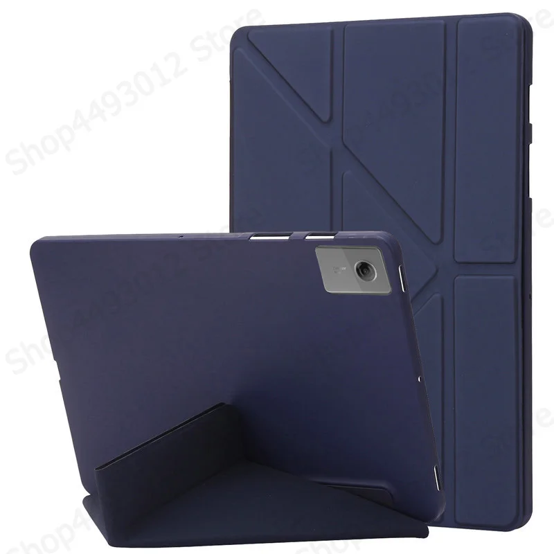 Фото Чехол для Lenovo Idea Tab 11 tb336fu Smart Folio с мягкой задней подставкой для планшета, чехол для Idea Tab 11 / Xiaoxin Pad 11 2025, чехол tb335fc №4