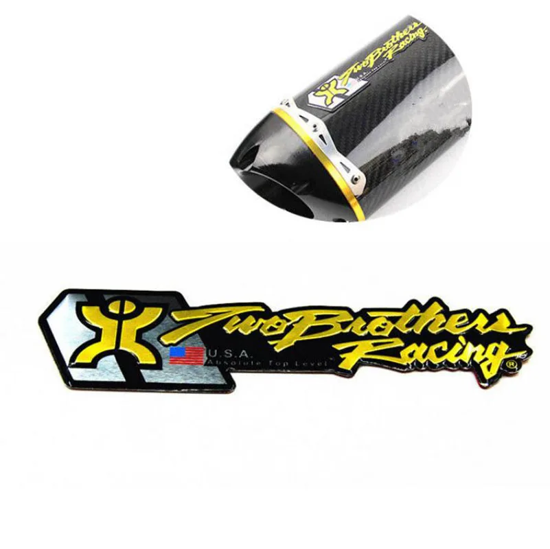 

1PC Aluminium Heat Resistant Motorcycle Exhaust Pipe Racing Sticker