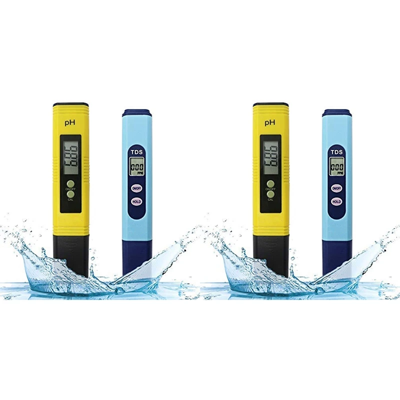 

Retail 2X Water Quality Test Meter,Ph Meter Tds Meter 2 In 1 Kit With 0-14.00Ph And 0-9990 Ppm Measure Range For Hydroponics