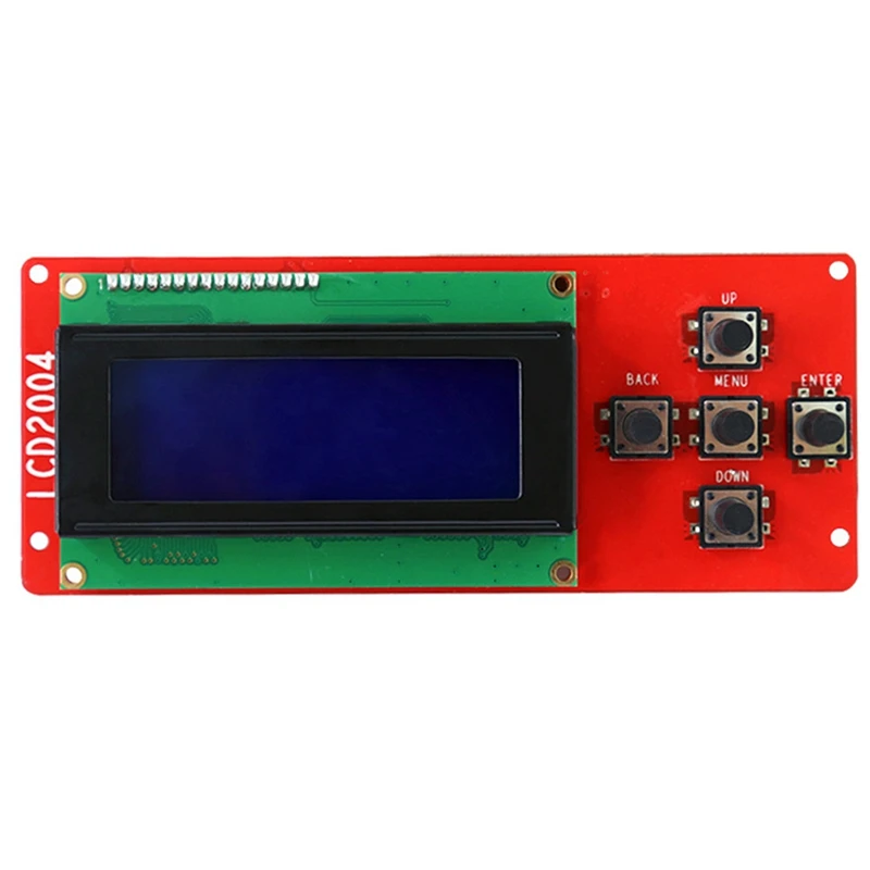 

NEW-3D Printer Accessory 2004 LCD Smart Display Screen Controller Module With Cable For Mega Shield Reprap 3D Printer A8