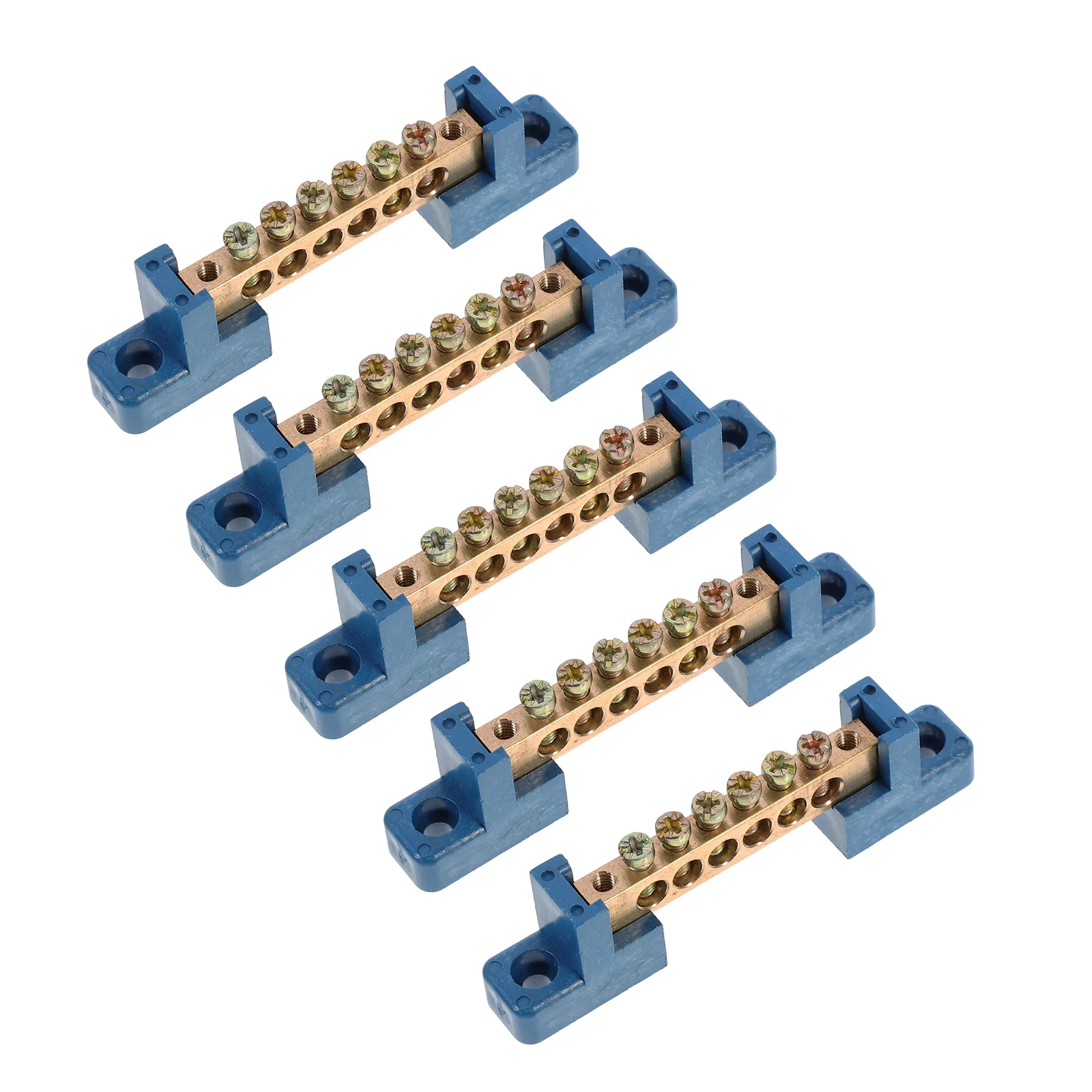 

5pcs Car Boat Marine Ground Power Distribution Terminal Block Terminal Bus Bar