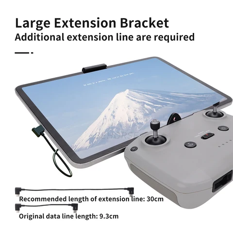 Удлиненный кронштейн для планшета DJI Neo/Air 3S/Mini 4 Pro/Neo 2/Mavic 3/Air 3, портативный кронштейн для DJI RC N3/N2/N1, аксессуары