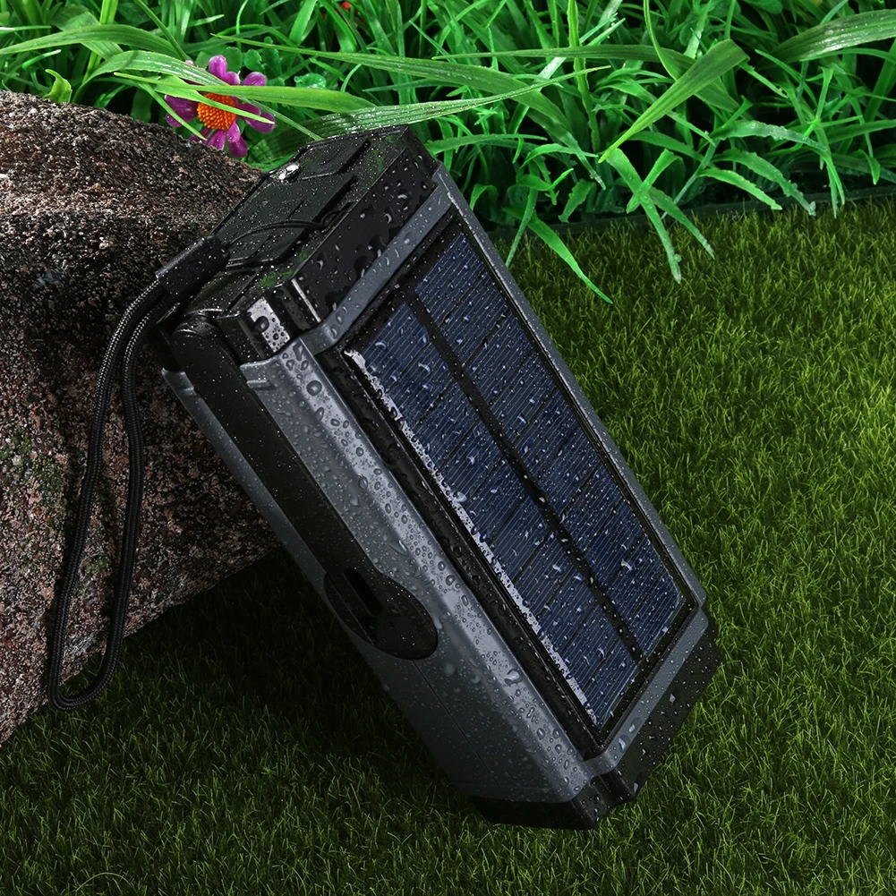 Ручной фонарик на солнечной батарее аварийный радиоприемник лампа для чтения AM/FM