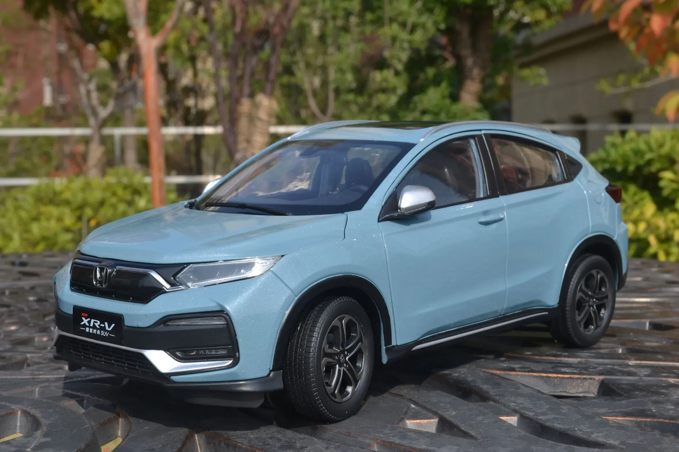 1/18 для Honda XRV XR-V SUV 2019 металлическая литая модель автомобиля детей мальчиков