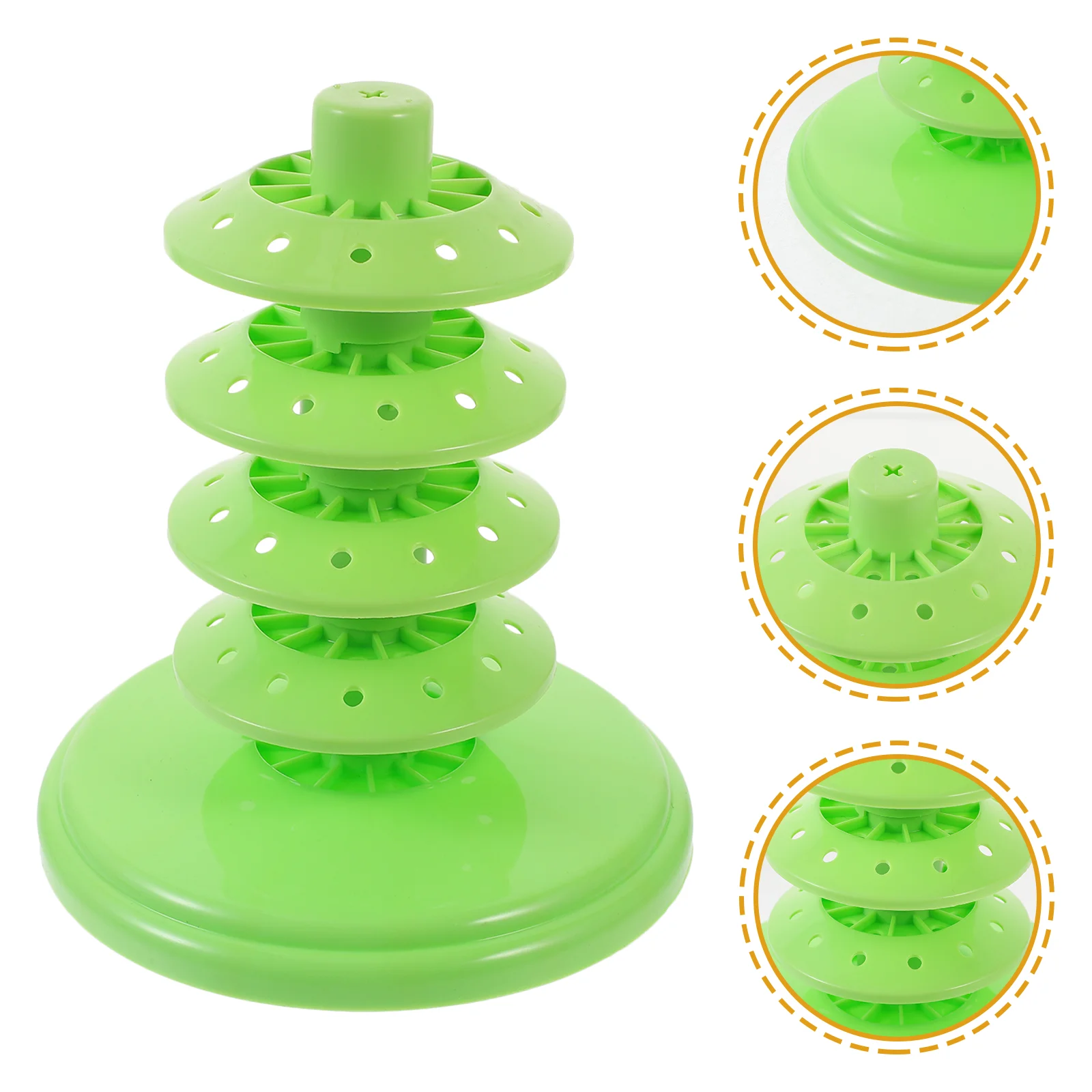 

Multi-tiered Lollipop Display Rack Desktop Lollipop Candy Storage Stand Cake Pops Holder Reusable Lollipop Organizer for Store