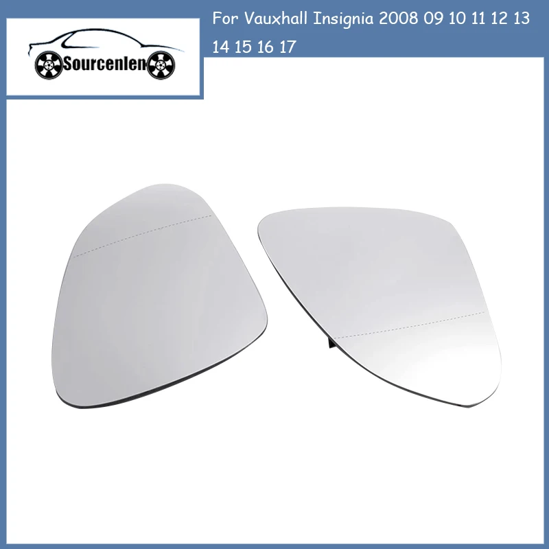

Car Convex Wide Angle Heated Mirror Glass For Vauxhall Insignia 2008 09 10 11 12 13 14 15 16 17
