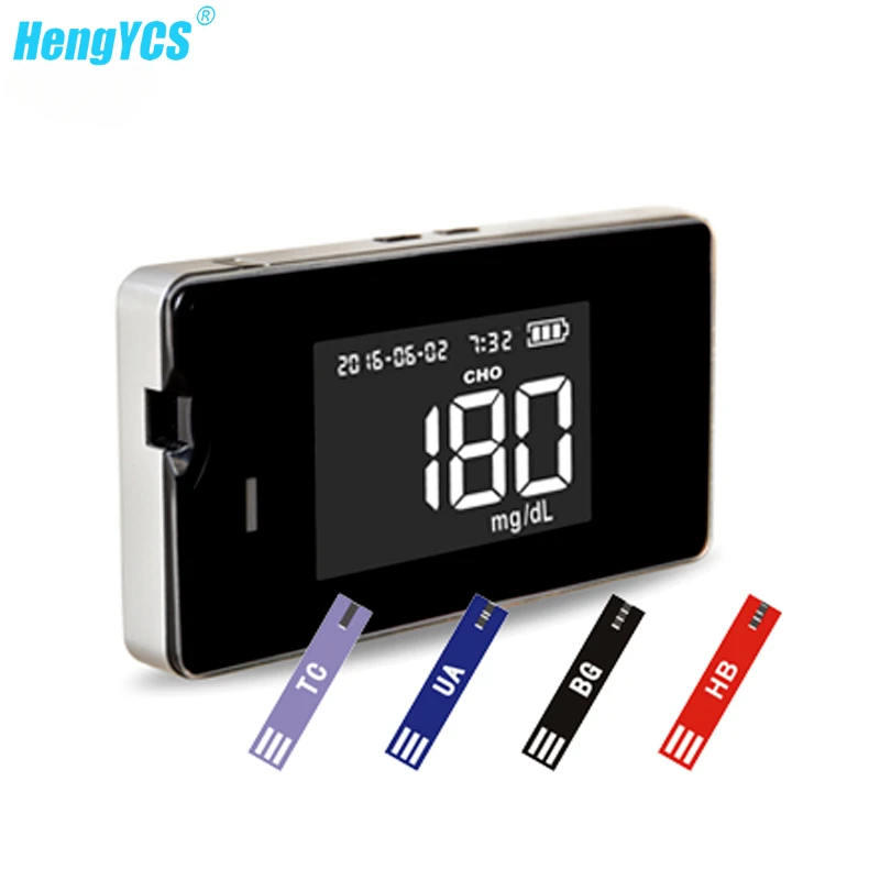 Accu ответ 4 в 1 Многофункциональный гемоглобин Мочевая Кислота холестерин гемоза