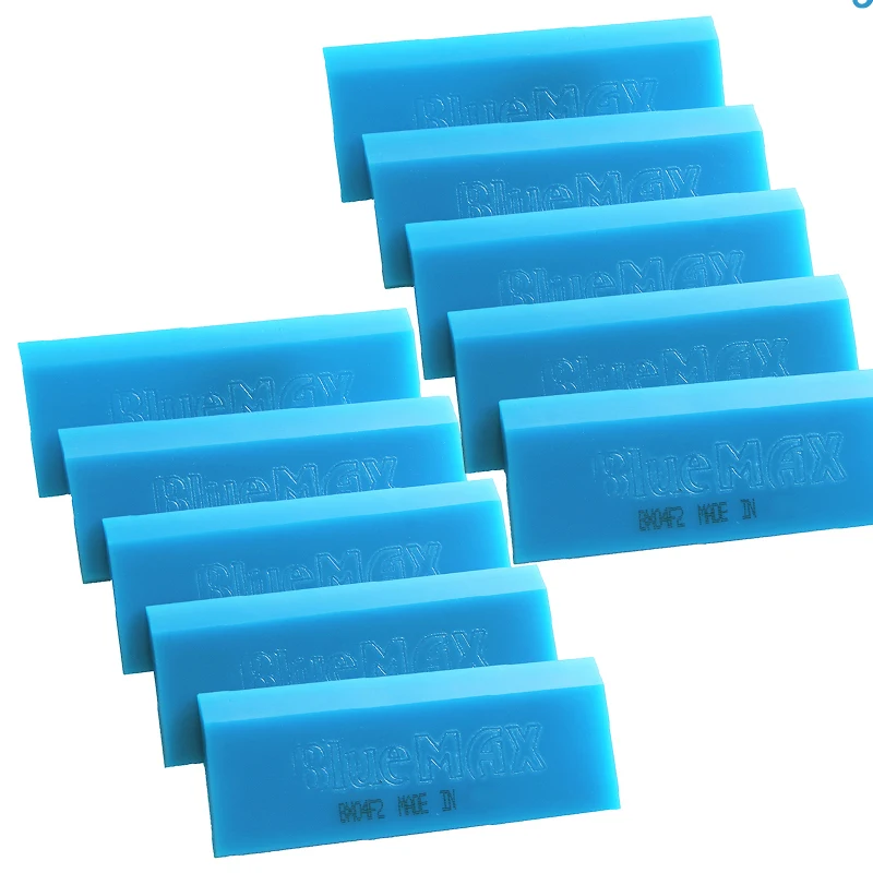 Фото ALIWRAP 10 шт. запасная резиновая полоса BLUEMAX для лобового стекла, средство для удаления воды, скребок для снега, автомобильный скребок PPF, инструмент для тонировки окон №1
