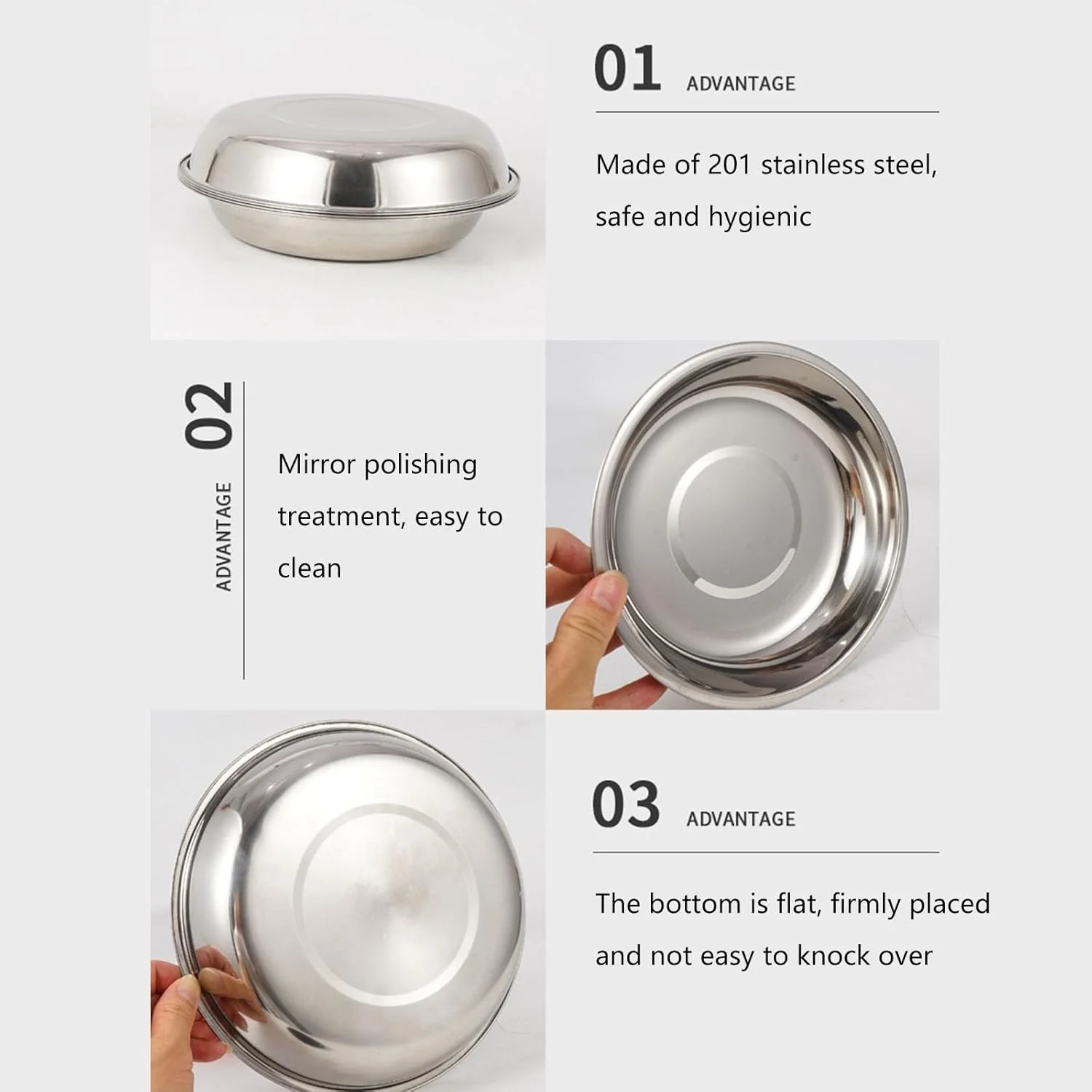 Набор из 17 тарелок и мисок нержавеющей стали для кемпинга наборы набор посуды