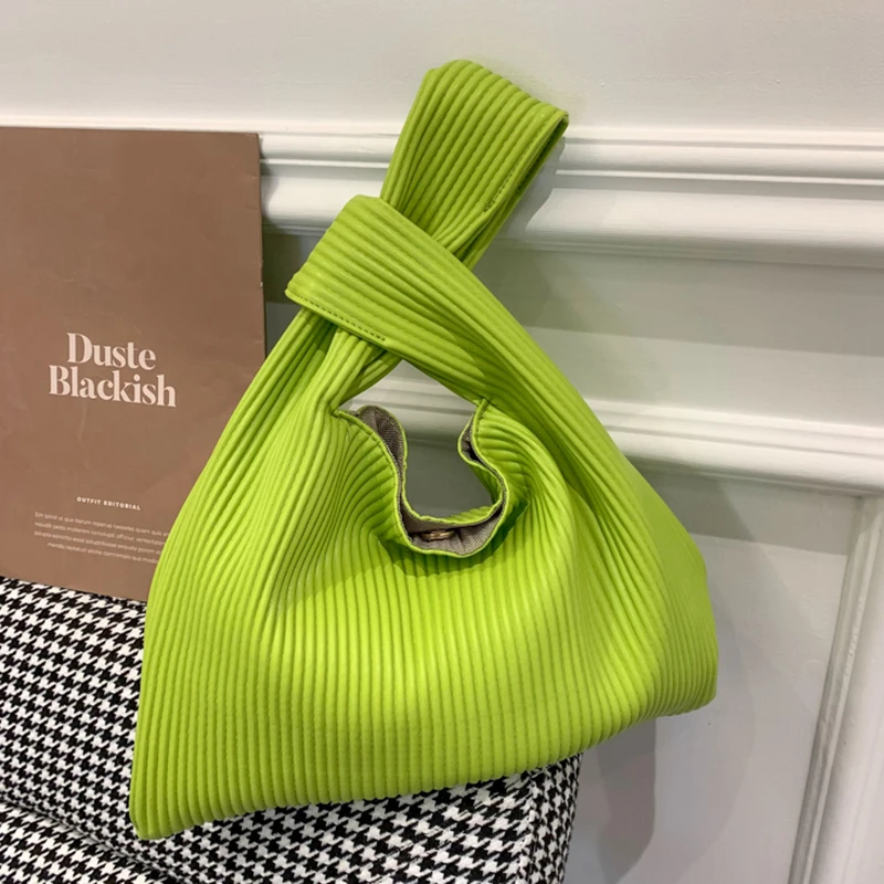 2022 Brand Designer Green Women Shoulder Bag Fashion Hollow Out Tote ladies Handbag Female Casual Ou