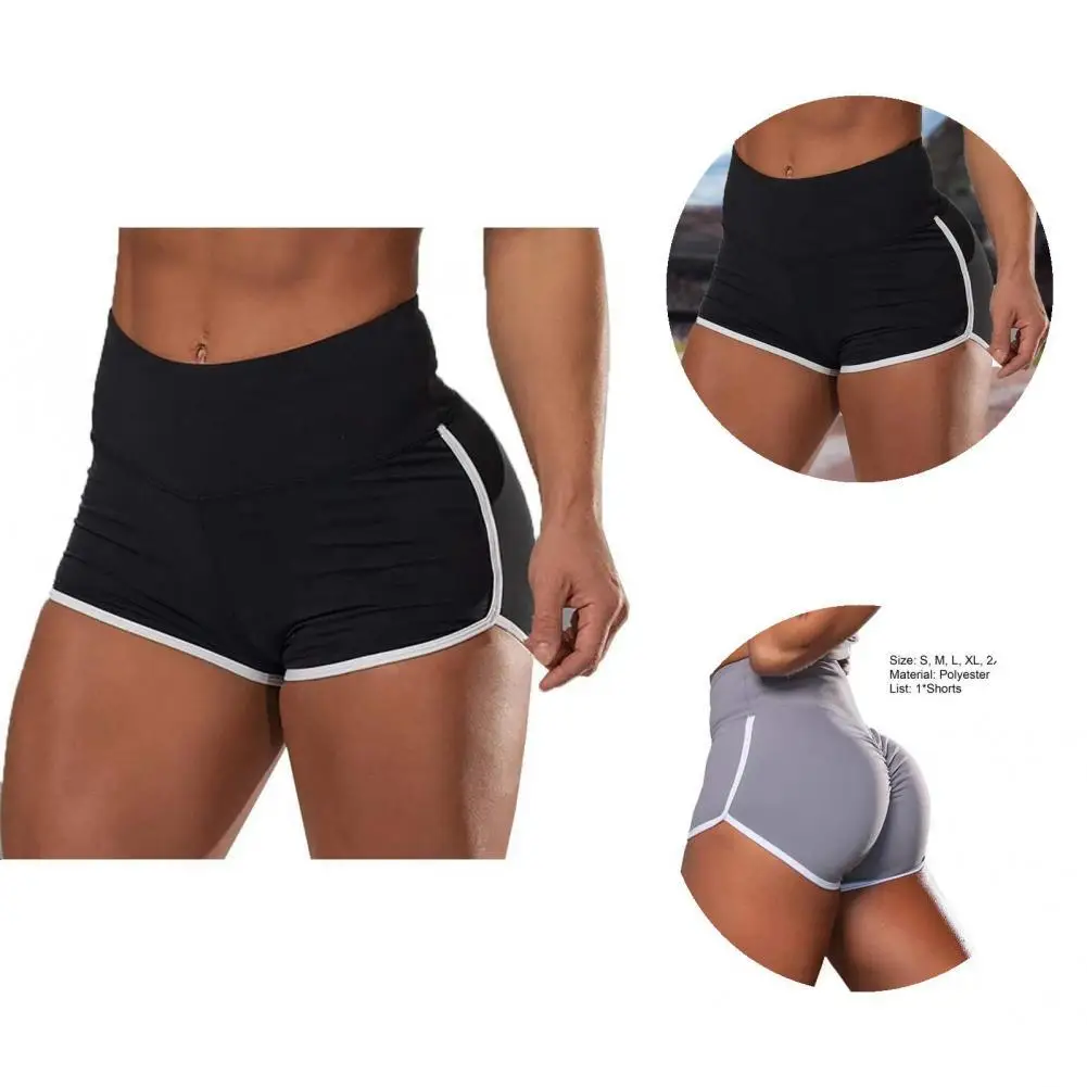 

Female Stylish Moisture Absorption Quick Dry Shorts Sporty Bottoming Shorts High Waisted for Yoga