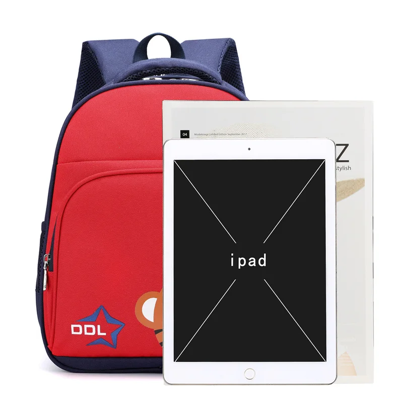 OSLD New 2022 Boys and Girls Student Schoolbag Kindergarten 3-9 Year Old Children's Bag Cute Little Tiger Burden Relief Backpack