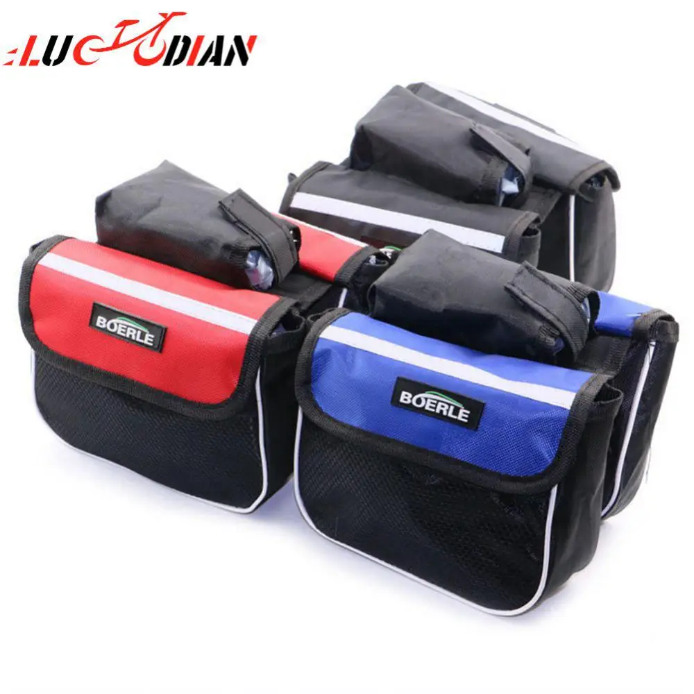 

Cycling Equipment Cycling Rear Seat Bag Reflective Strip Scratch Resistant Bilateral Bags 3 L Large Capacity Saddle Package