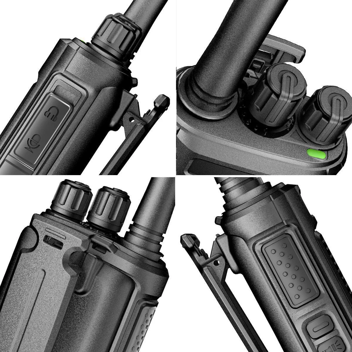 XF-888S 8W 5200mAh Walkie Talkie Two-way Radio UHF 400-470MHz 16CH Walkie-talkie Radios Transceiver Match Baofeng Radio