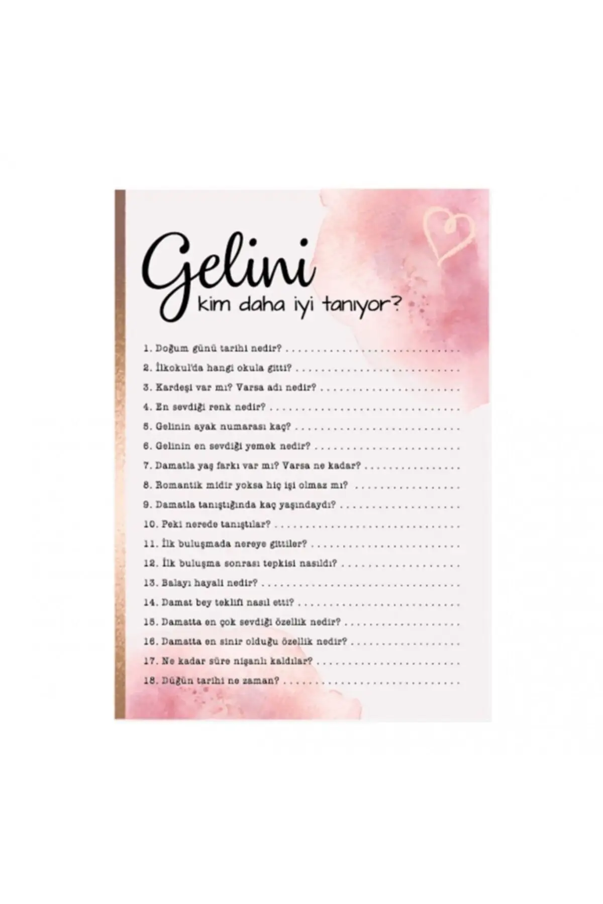 

The bride Who Better Tanyor | Question Card wedding bride mariage henna