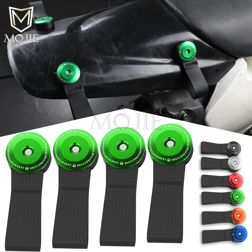 Для KAWASAKI ZX-6 ZX6R ZX6RR ZX7R ZX7RR ZX9 ZX9R ZX10R ZX11 ZX14R ZX25R ZX636 ZX636R ZX1100 ZX1400 задние петли для