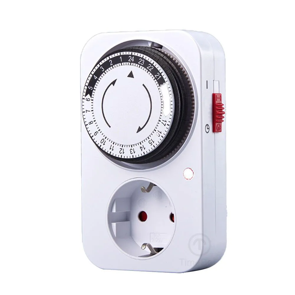 

Electronic Digital Timer Switch 24 Hour Cyclic EU UK AU US BR FR Plug Kitchen Timer Outlet Programmable Timing Socket 220V