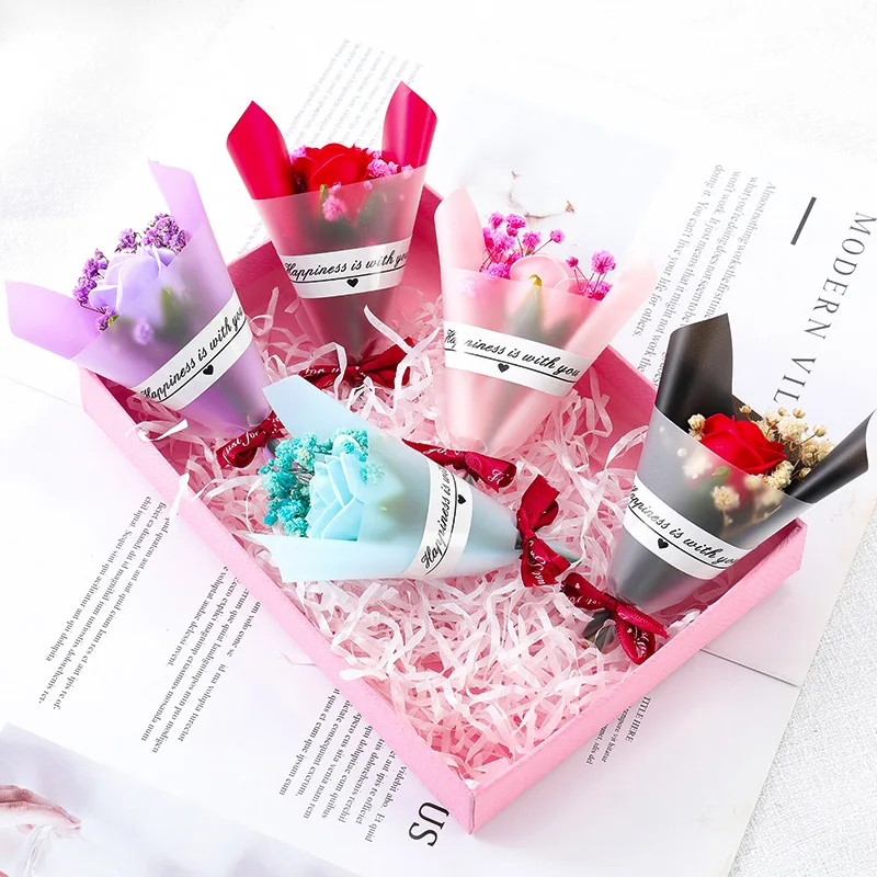 1 шт. миниатюрный букет натуральных сушеных цветов свежих сохраненных