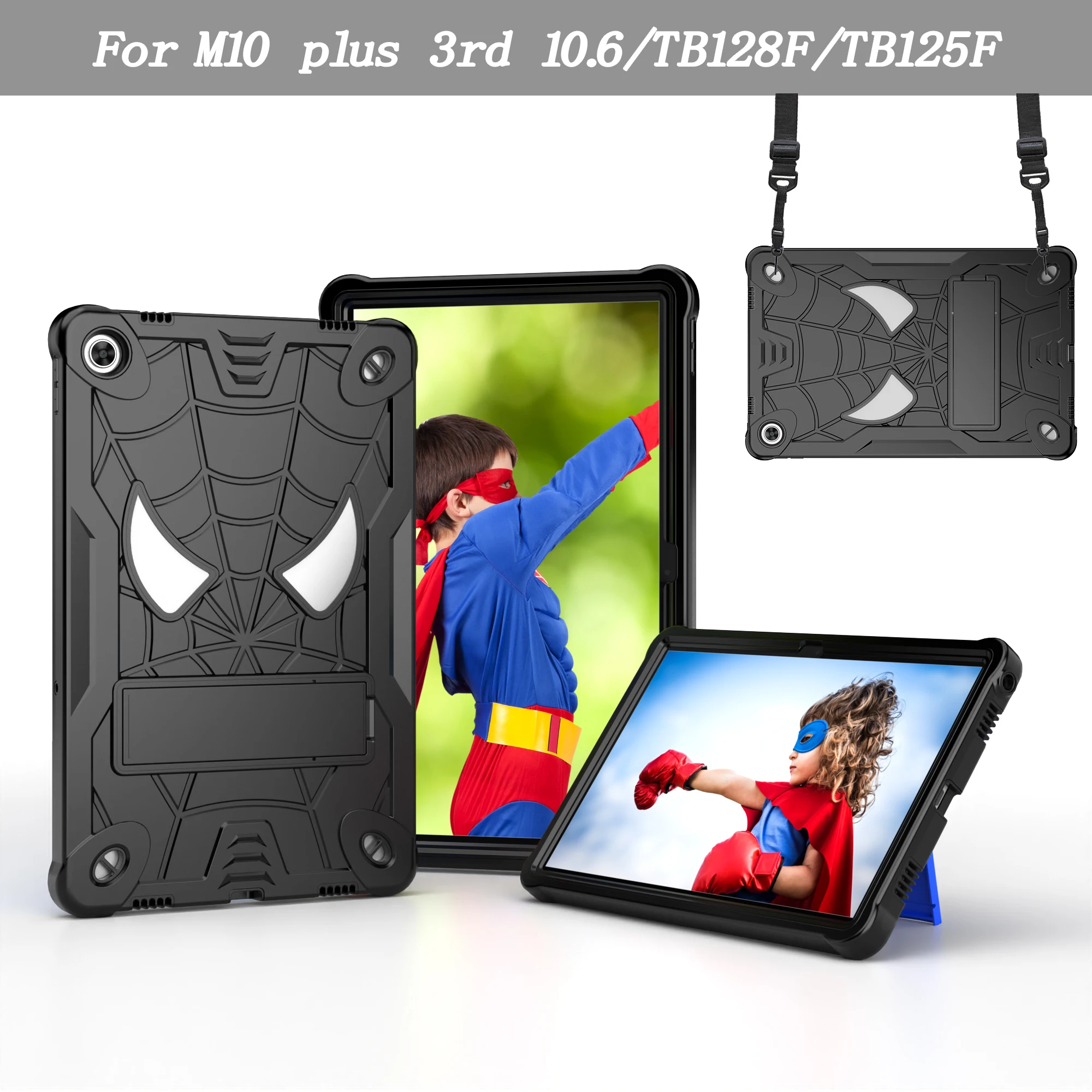 Case for Lenovo M10 Plus 3rd Gen Tablets Xiaoxi Pad 10.6 TB-128F Fundas 10.1 128FU TB328FU Kids Safe Protector Cover Coq