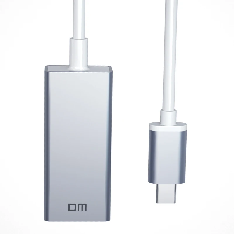 Хаб DM типа C к порту Ethernet RJ45 CHB017 не требует поддержки драйвера порт MAC и Windows |