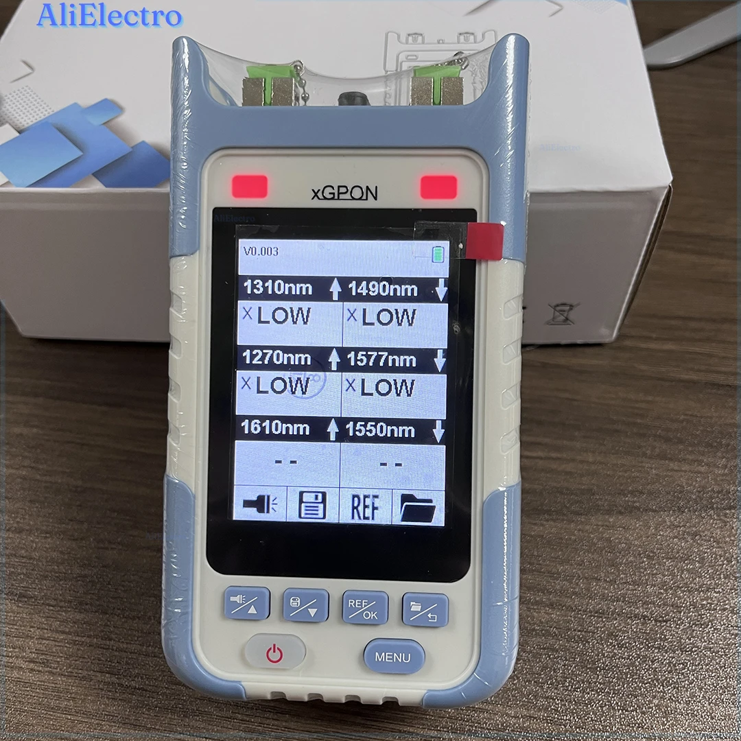 Измеритель мощности оптоволокна 10G OPM тестер OTDR SC UPC APC TM583 PON 1270/1310/1490/1550/1577/Nm XGPON