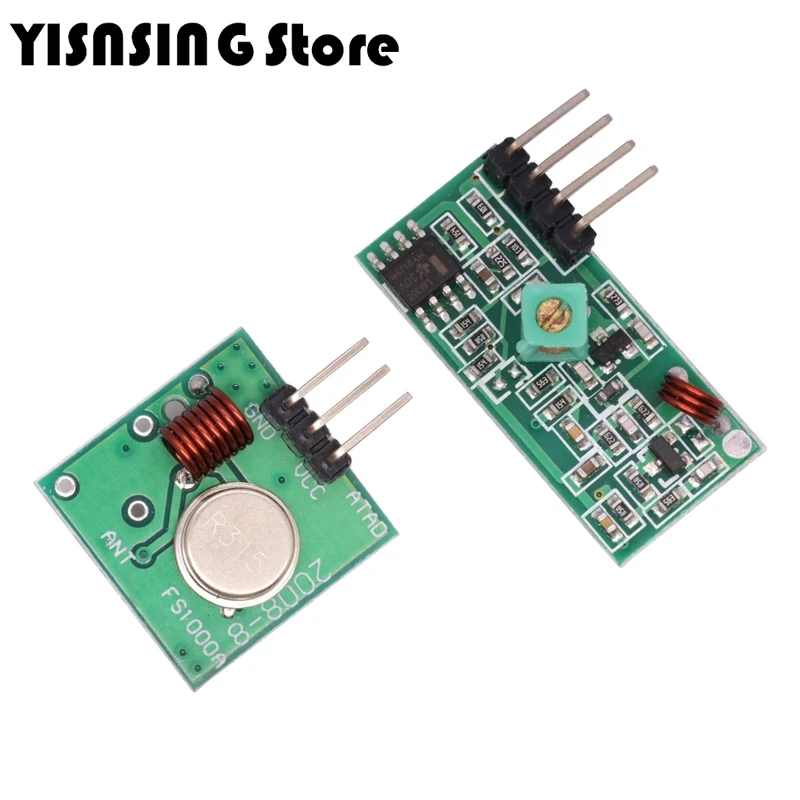 Умная электроника 433 МГц встроенный модуль для arduino/ARM/MCU WL diy 315 МГц/433 беспроводной