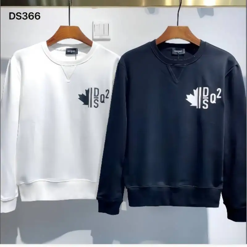 

2023 Autumn Winter Dsquared2 Women/Men Printed Unisex Casual Loose Sweatshirt DS366