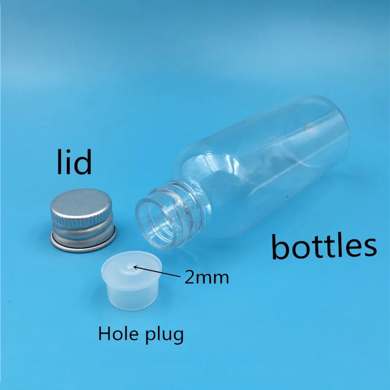 Пустая пластиковая бутылка для косметики шампуня воды 10 мл 20 30 40 50 60 100 120