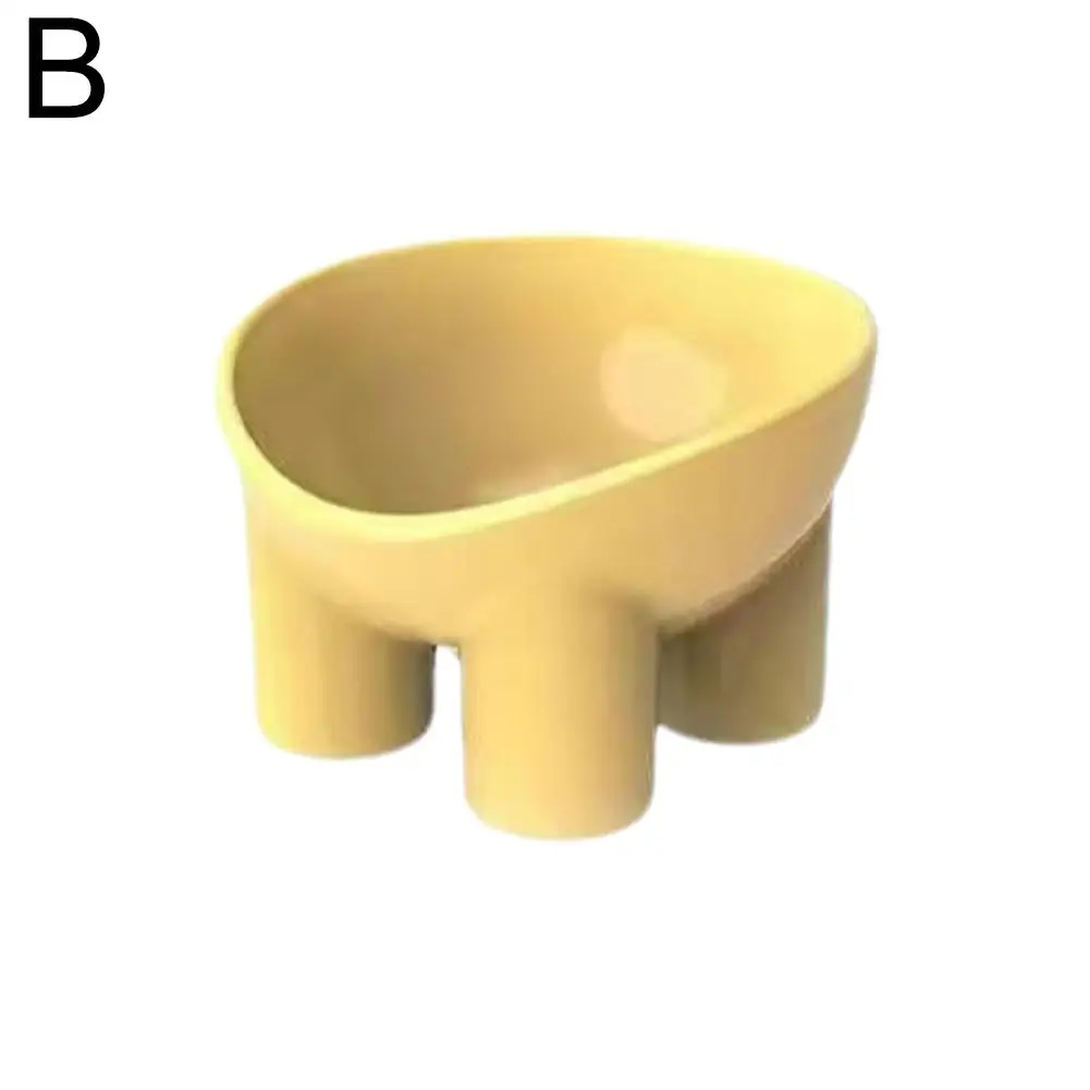 Миска для пищевых продуктов цветная толстые ножки высокие стабильная миска