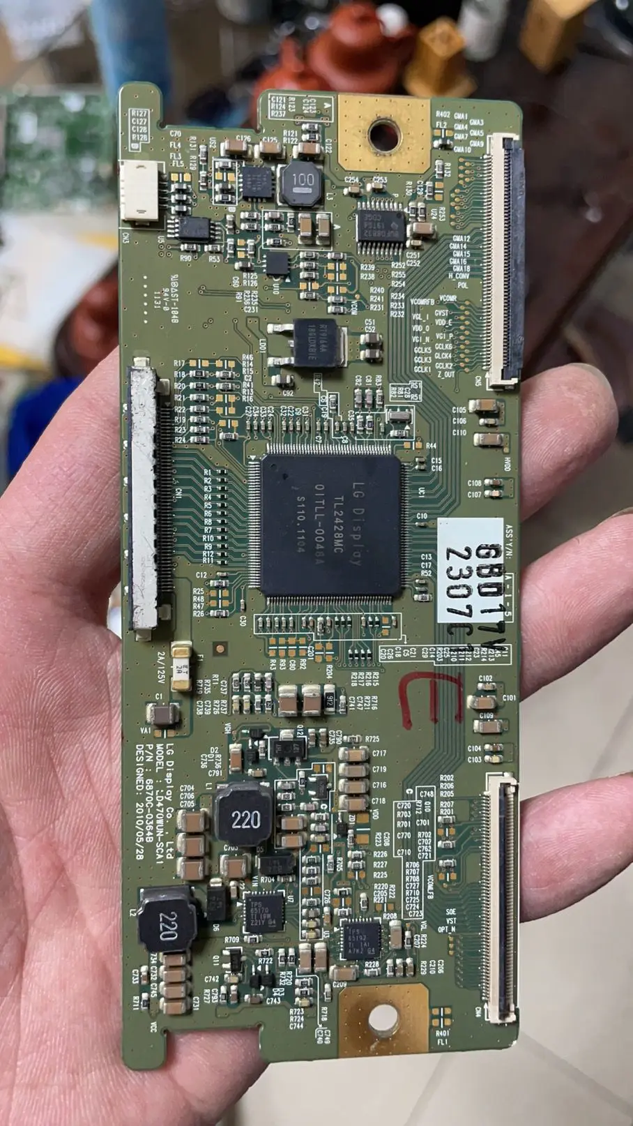 

6870C-0364B LOGIC board T-CON LCD BoarD FOR LD470WUN-SCA1 connect with T-CON connect board