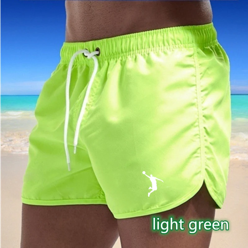 Мужские Короткие Шорты Для Серфинга Сексуальная Пляжная Одежда Из Полиэстера