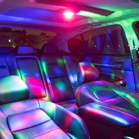 ceiling light sturdy creative multi function led music rhythm flash light for car ambient light dome light