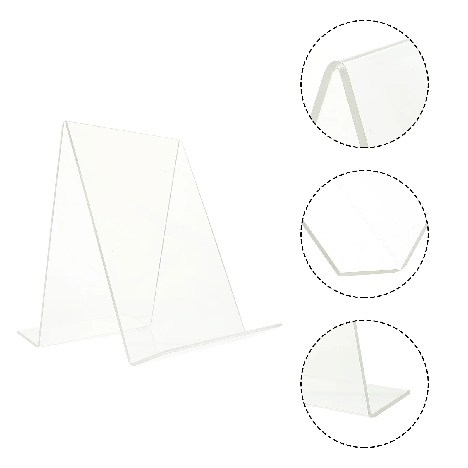 

Tabletop Bookshelf Foldable Book Holder Extends Book Organizer Desktop Book Stopper Acrylic Book Stand Book Showing Stand