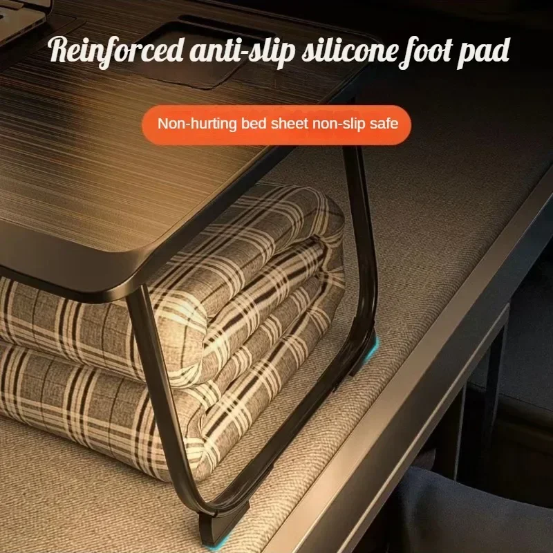 Стол складной для ноутбука столик на кровать с 6 зубьями и регулируемой высотой
