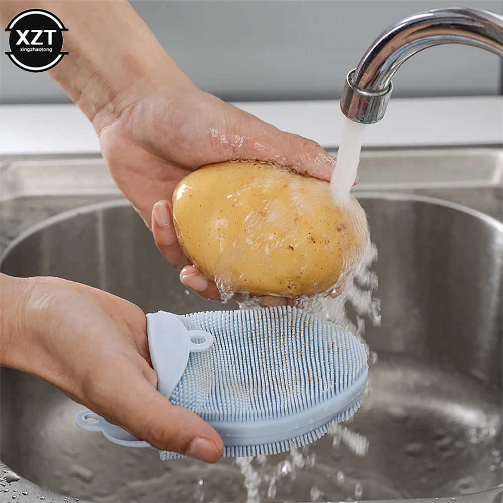 

Brushes Dishwashing Sponge Household Cleaning Tools Useful Cleaning Brush For Kitchen/Fruit/Vegetable Kitchen Accessories