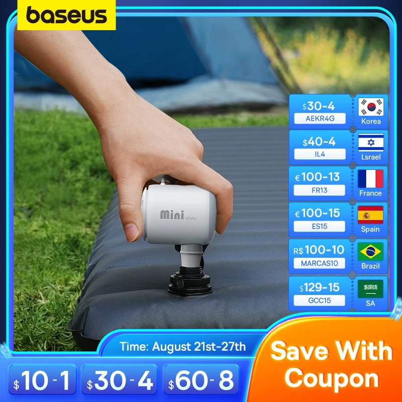 For Air Mattresses Beds Inflatable Mats Pool Floats Camping  Inflate Deflate