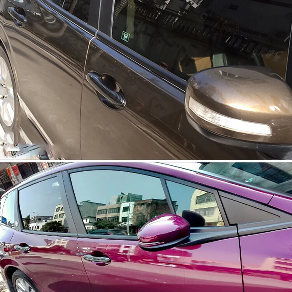

Cover Trim Door Handle Cap 4pcs/set Accessories Carbon Fiber Decor External Outside Plastic Replacement Vehicle