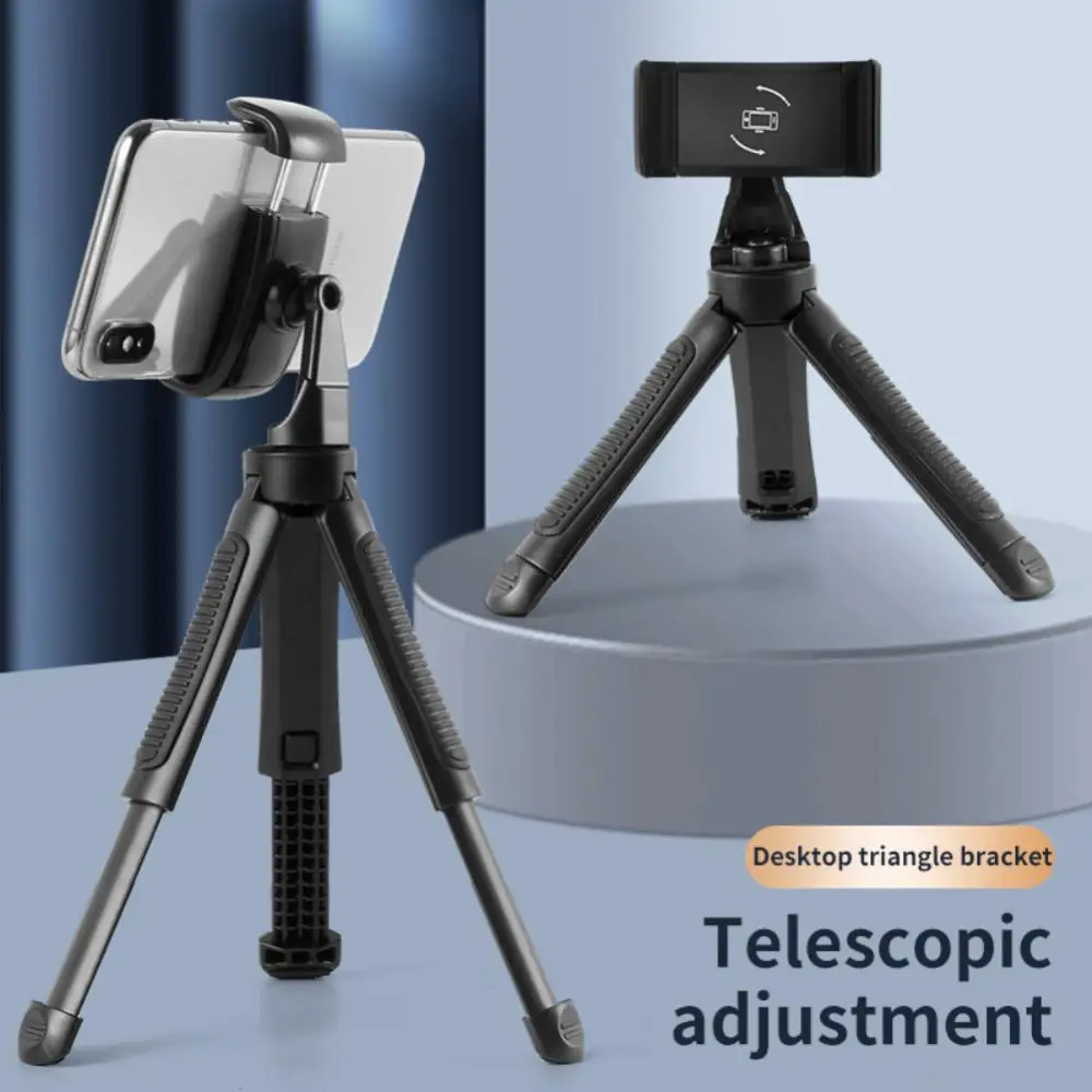 

Mobile Phone Accessories Mobile Phone Holder Desktop Triangle Bracket Multi-angle Shots Height Adjustable Tripod Universal