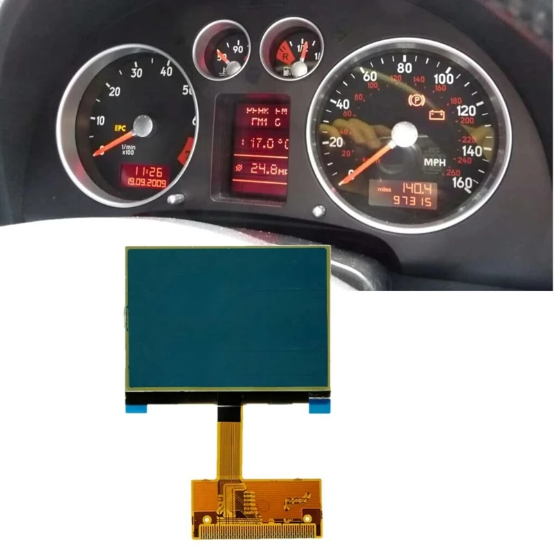 

Car Gauge LCD Display Screen Pixel Cluster Repair For - A3 A4 A6 S3 Serier For Jaeger TT 8N 1999-2005 095225583452