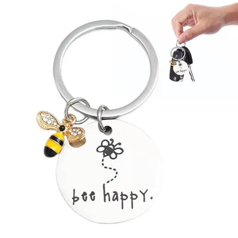 

Брелок для ключей с подвеской в виде пчелы