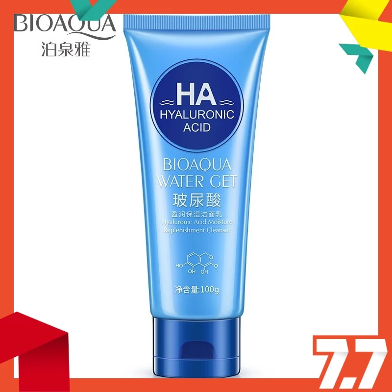 BIOAQUA Hyaluronic Acid Moisture Replenishment Cleanser 100g