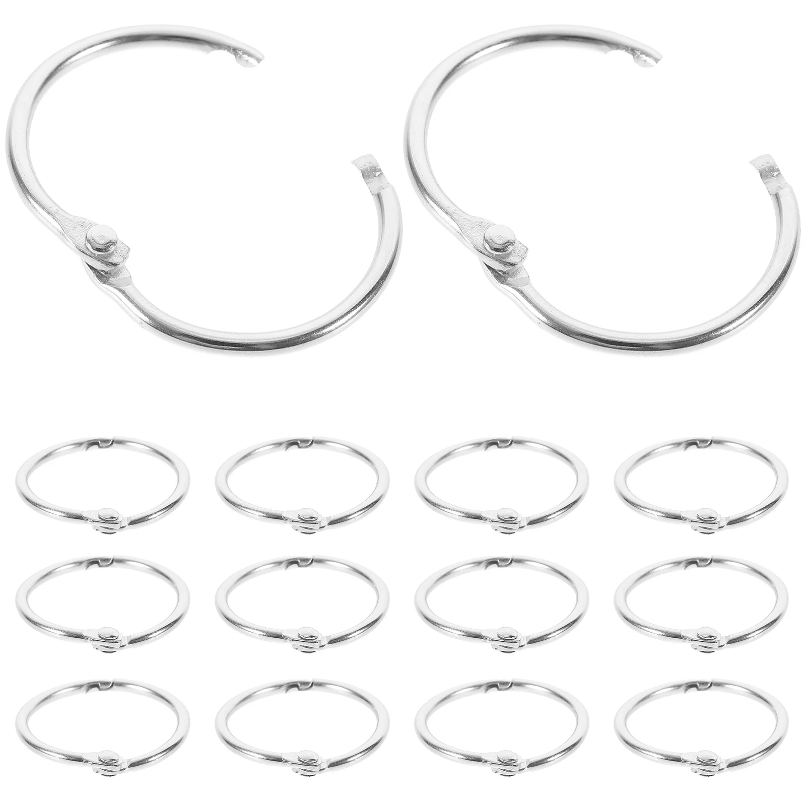 

Leaf Ring Office Binder Supplies Book Paper Rings Flash Card Metal Clip Index Cards Key Accessories